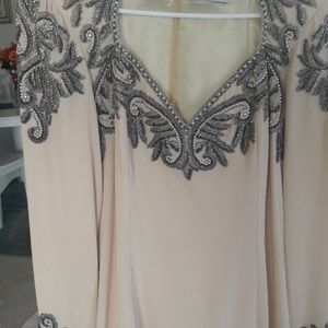 TIE holidays are coning lCassini  sequined dress